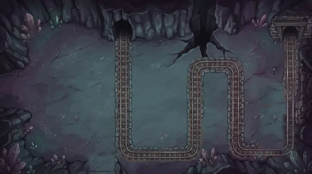 The Hollow Vein map painting