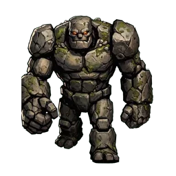 Obsidian Golem art